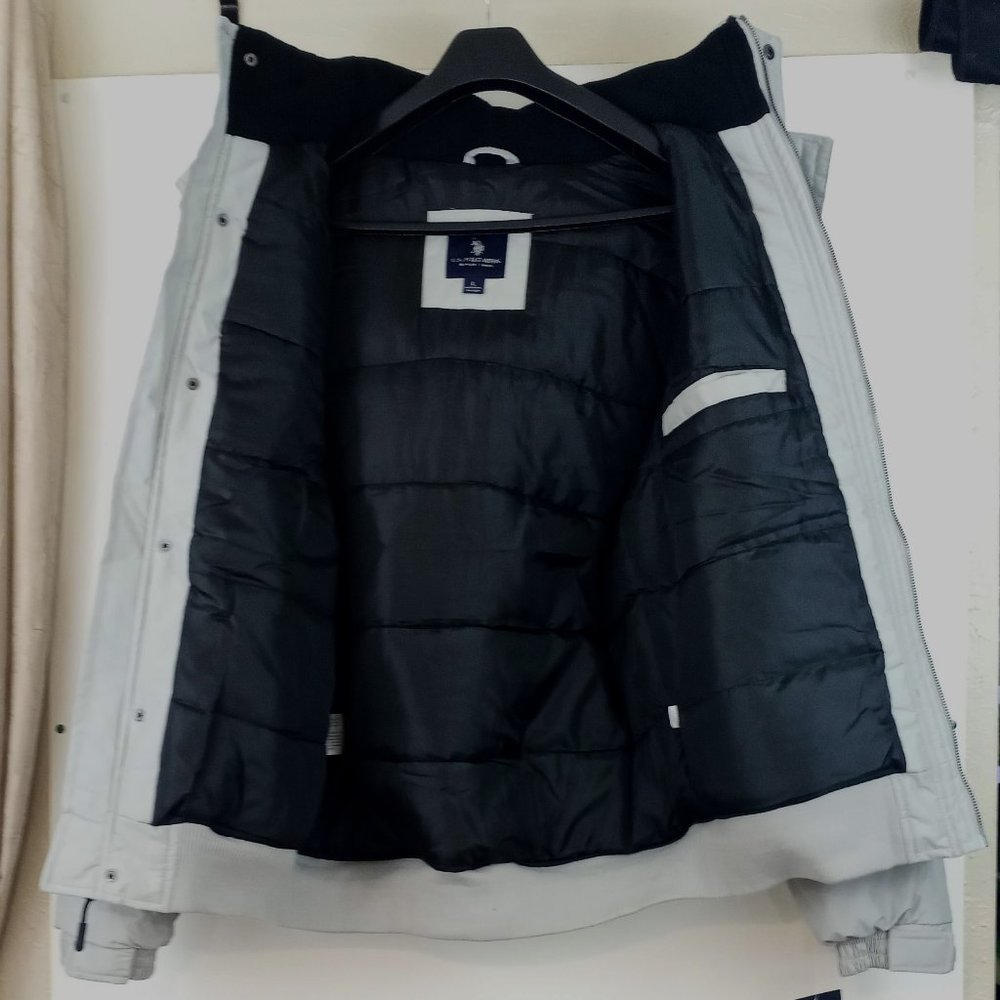 US Polo Association Hooded Coat W/Faux Fur Trim - Picture 5 of 9